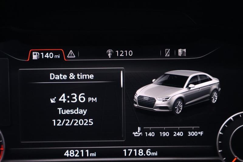 2018 AUDI A3 SEDAN Premium/Tech Premium