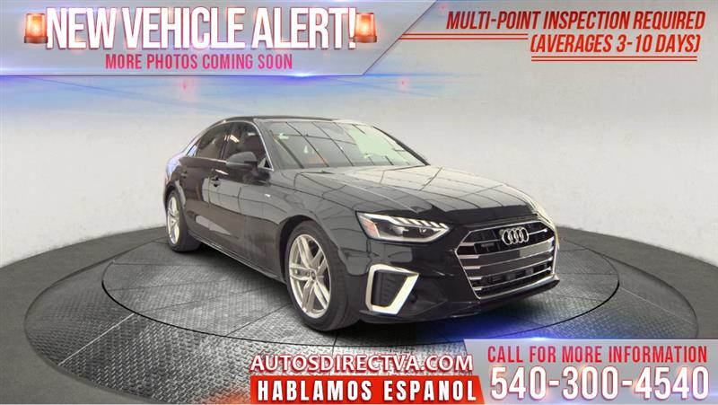 2024 AUDI A4 SEDAN S line Premium Plus