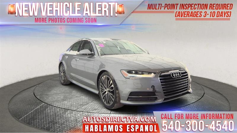 2016 AUDI A6 3.0T PREMIUM PLUS
