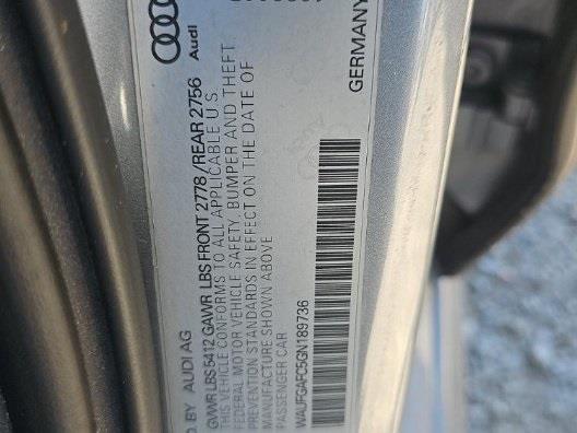 2016 AUDI A6 3.0T PREMIUM PLUS