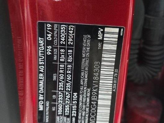 2019 MERCEDES-BENZ GLC GLC 300