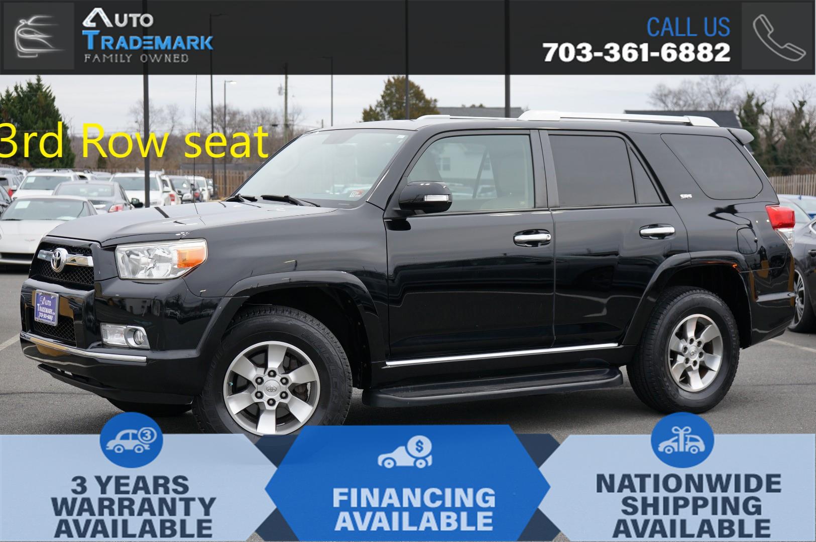 2011 toyota 4runner 4wd sr5 w 3rd row seat