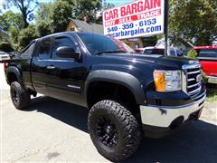 2013 GMC SIERRA 1500 SLE EXT Cab 4x4 Lifted package.