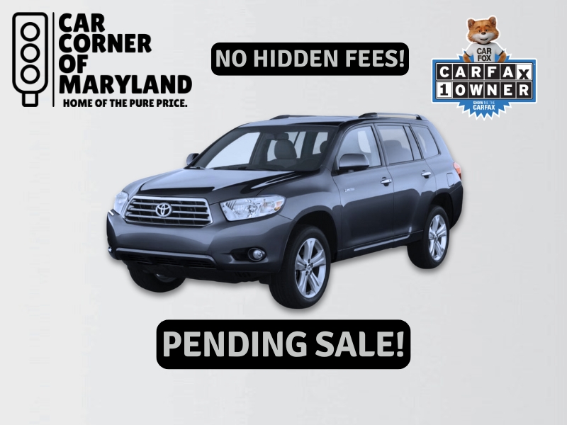 2009 TOYOTA HIGHLANDER LIMITED V6 4WD WITH NAVIGATION