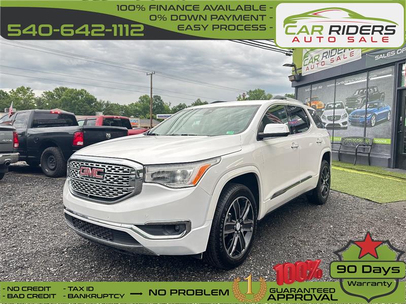 2017 GMC ACADIA DENALI AWD NAVI DVD