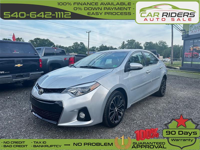 2015 TOYOTA COROLLA S PLUS