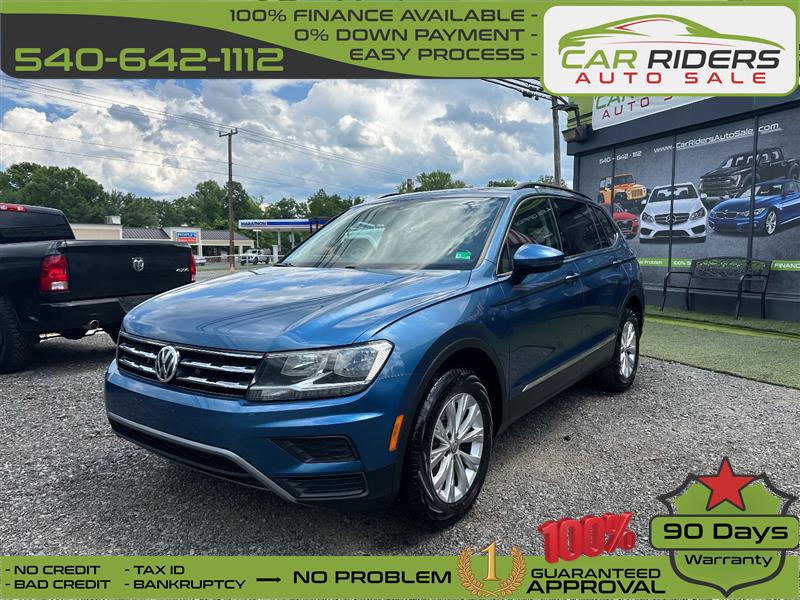 2018 VOLKSWAGEN TIGUAN SE 4MOTION WSUNROOF & NAVI