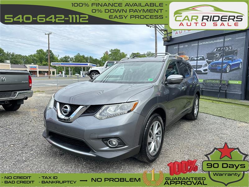 2014 NISSAN ROGUE SL AWD W/NAVIGATION SYS AND SUNROOF