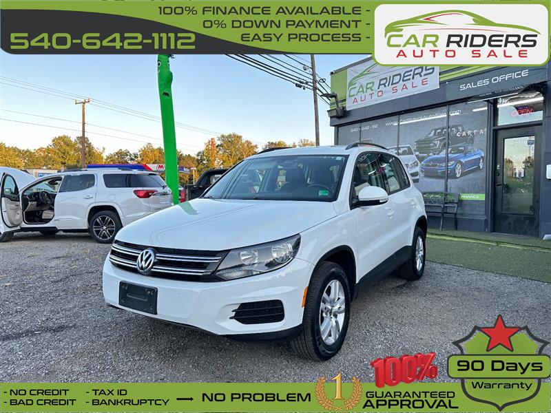 2017 VOLKSWAGEN TIGUAN 2.0T S 4Motion AWD 4dr SUV