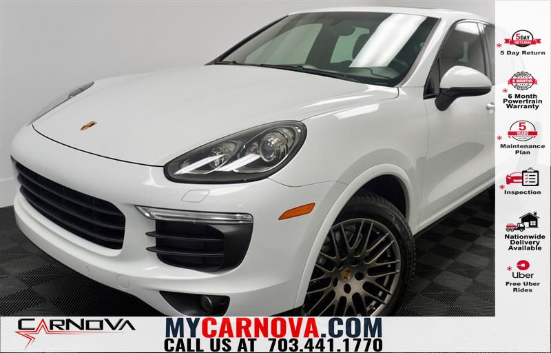 2017 PORSCHE CAYENNE PLATINUM EDITION AWD