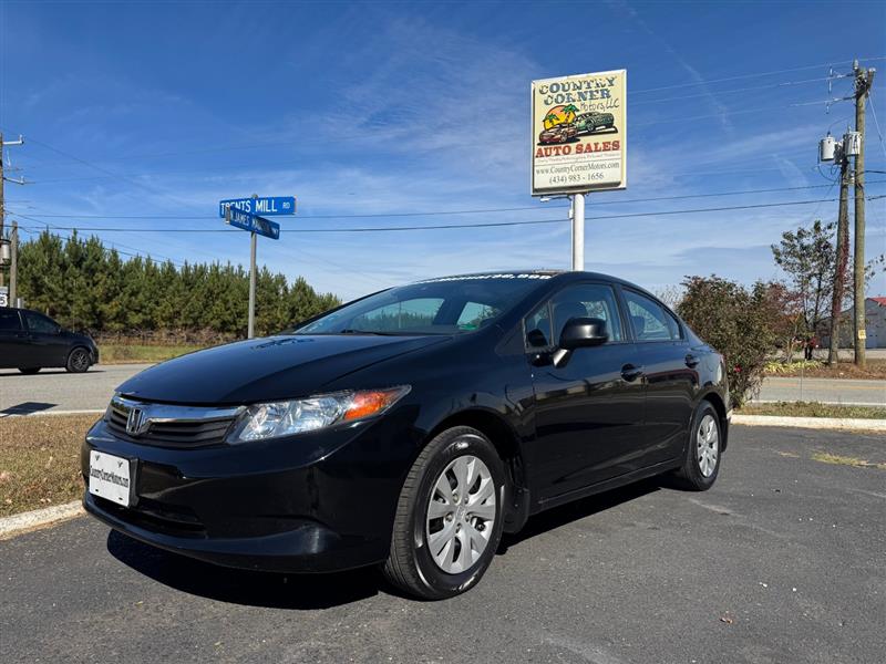 2012 HONDA CIVIC LX