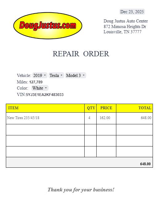2019 TESLA MODEL 3 Standard Range Plus