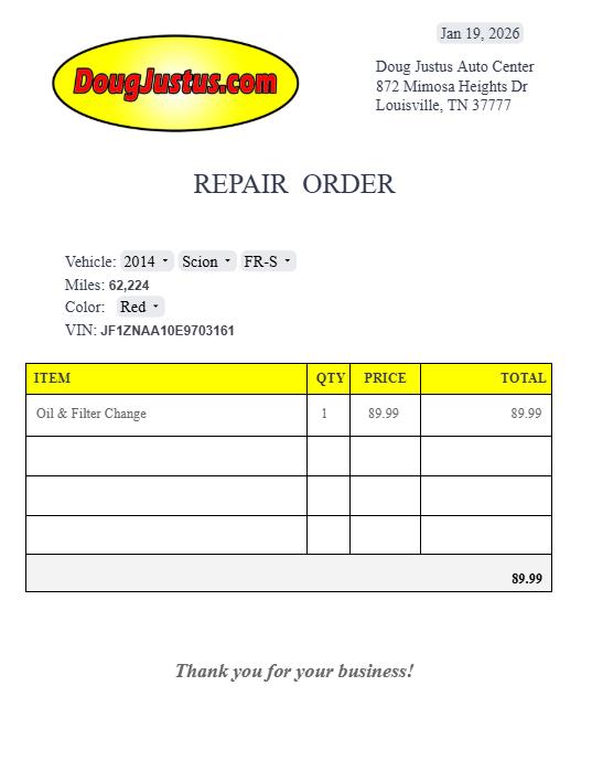 2014 SCION FR-S COUPE