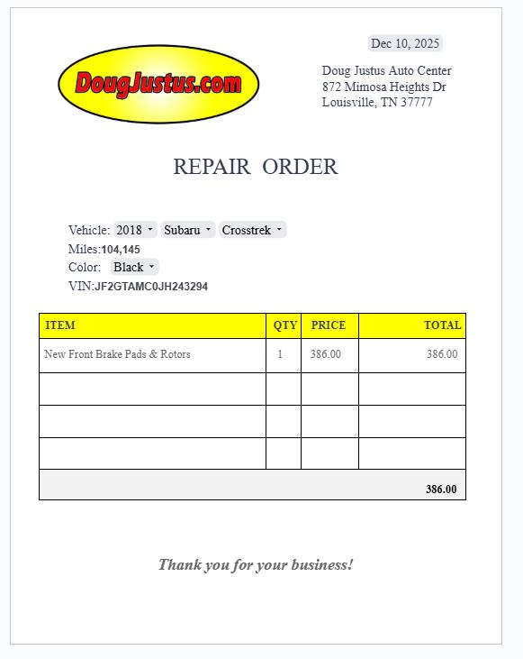 2018 SUBARU CROSSTREK LIMITED