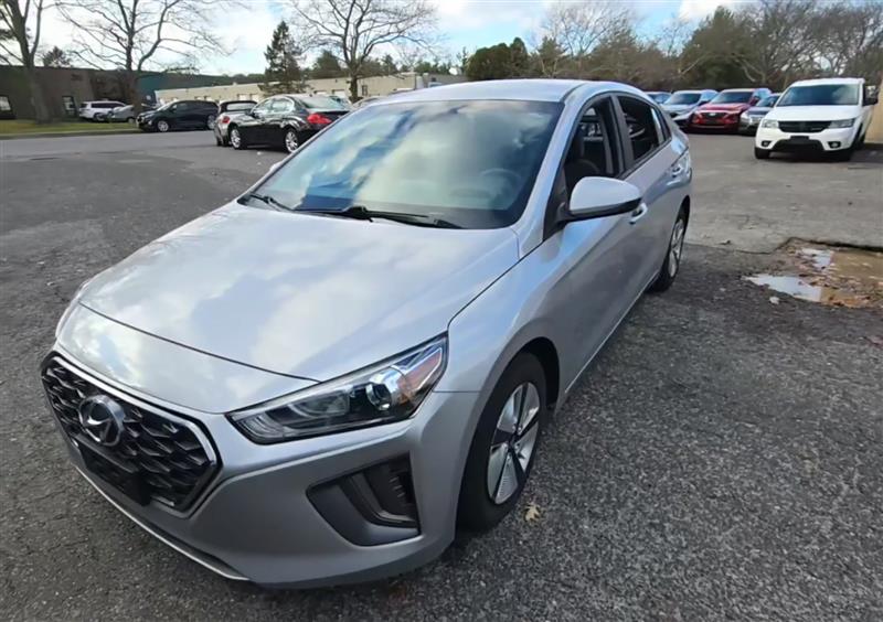 2021 HYUNDAI IONIQ HYBRID Blue