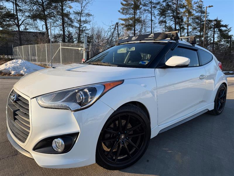 2013 HYUNDAI VELOSTER TURBO W/BLUE INT