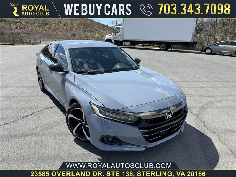 2021 HONDA ACCORD SPORT SE