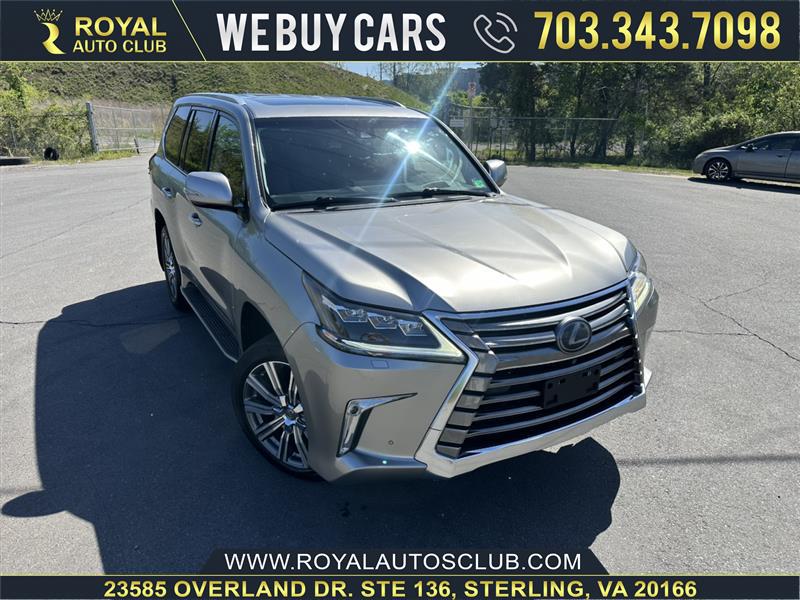 2016 LEXUS LX 570 3-ROW 4WD W/ENTERTAINMENT PACKAGE