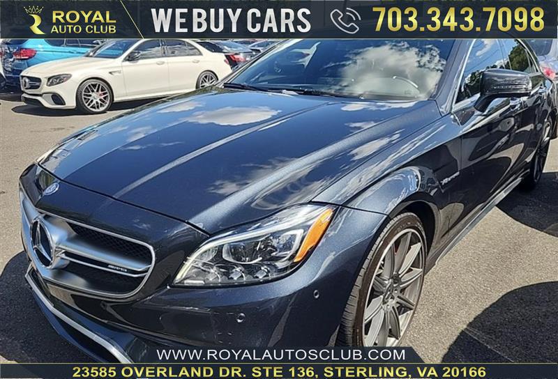 2015 MERCEDES-BENZ CLS-CLASS CLS 63 AMG S-MODEL