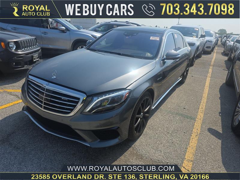 2017 MERCEDES-BENZ S-CLASS AMG S 63