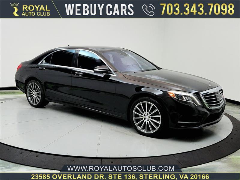 2016 MERCEDES-BENZ S-CLASS S 550