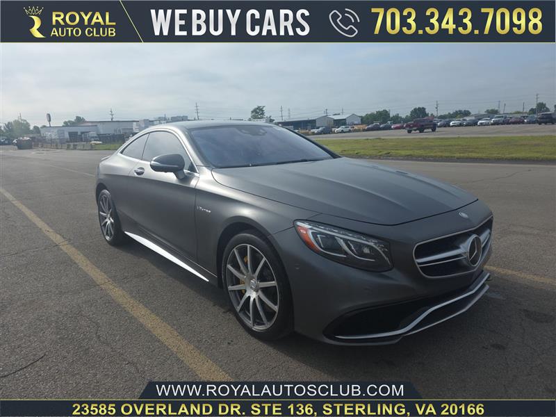 2015 MERCEDES-BENZ S-CLASS S 63 AMG