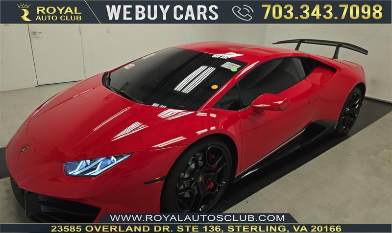 2016 LAMBORGHINI HURACAN LP 580-2