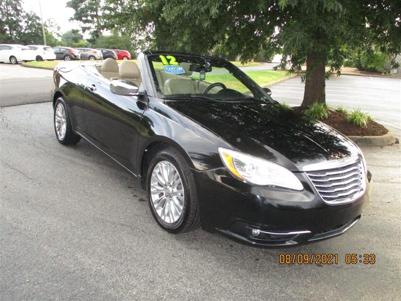 2012 CHRYSLER 200 Limited Convertible