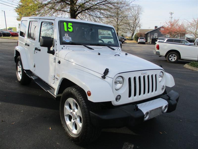 2015 JEEP WRANGLER UNLIMITED Sahara 4x4 4dr SUV