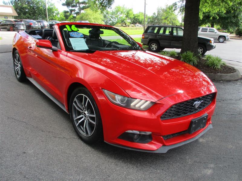 2016 FORD MUSTANG EcoBoost Convertible Premium