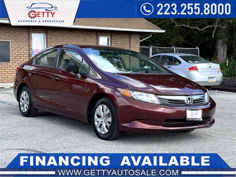 2012 HONDA CIVIC LX