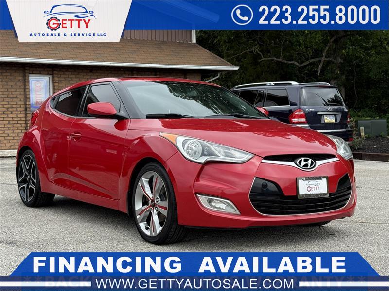 2012 HYUNDAI VELOSTER W/RED INT