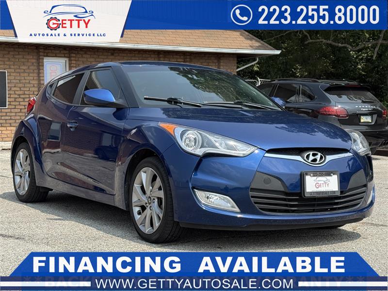 2017 HYUNDAI VELOSTER W/BLACK INT
