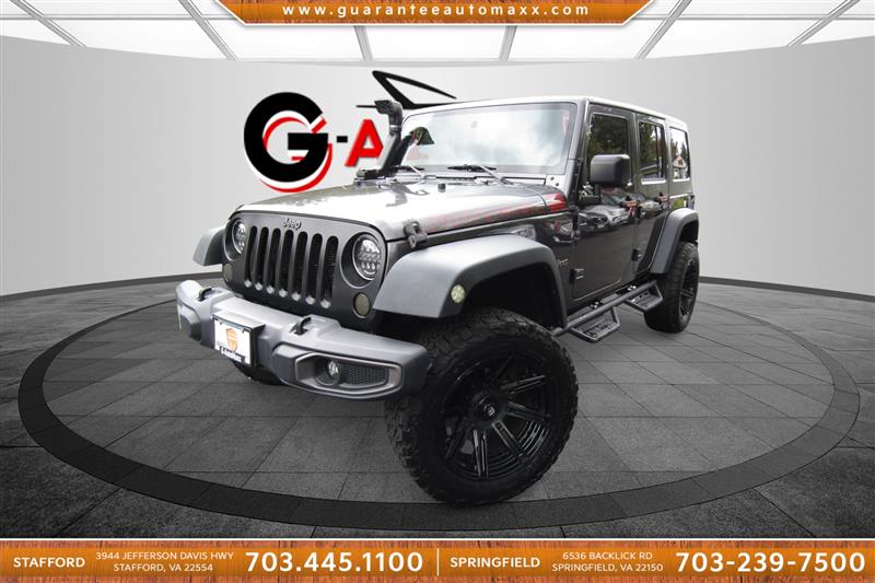 2016 JEEP WRANGLER UNLIMITED Black Bear 4WD