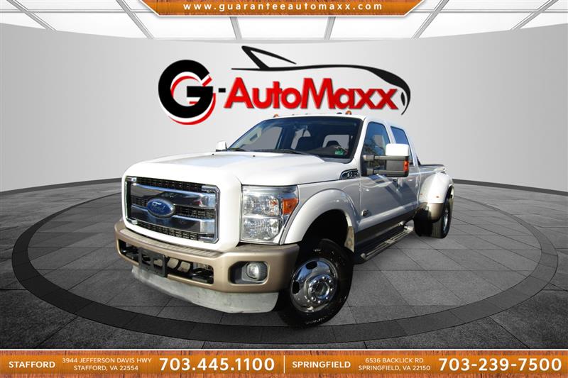 2012 FORD F-350 SUPER DUTY King Ranch Crew Cab LB DRW 4WD