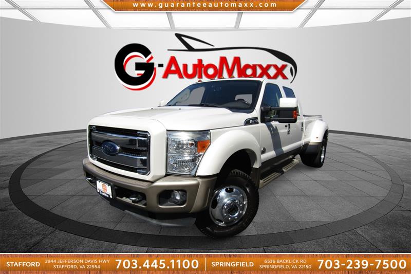 2014 FORD SUPER DUTY F-450 King Ranch Crew Cab LB DRW 4WD