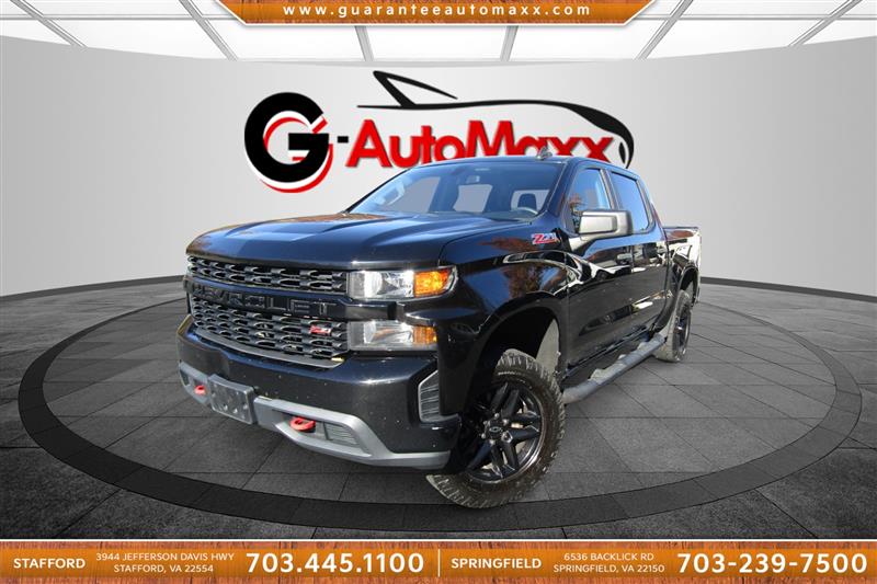 2019 CHEVROLET SILVERADO 1500 Custom Trail Boss Crew Cab 4WD