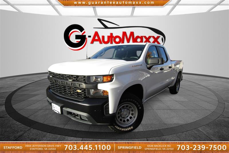 2020 CHEVROLET SILVERADO 1500 Work Truck Double Cab 4WD