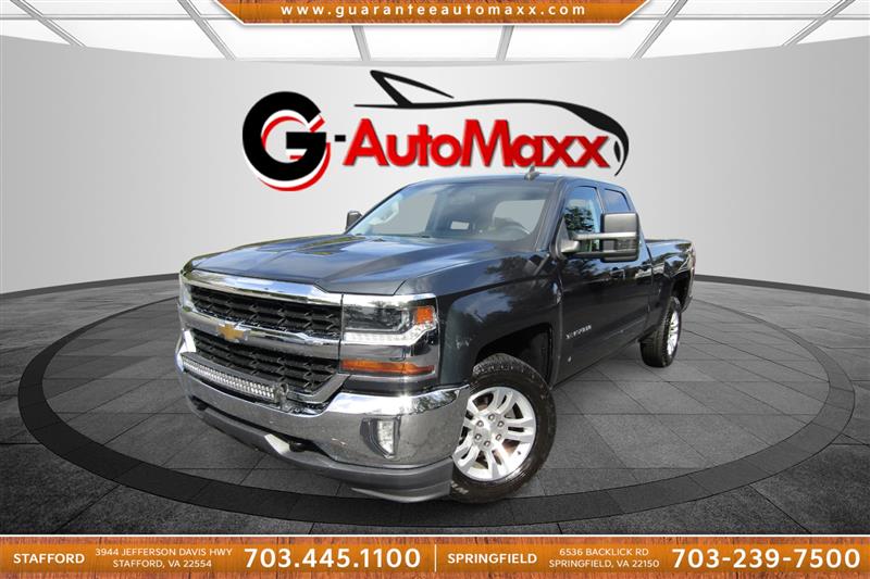 2017 CHEVROLET SILVERADO 1500 LT Double Cab 4WD