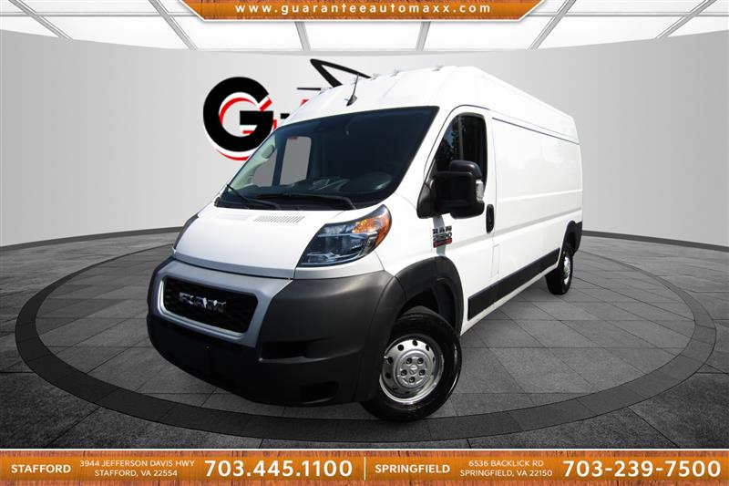 2022 RAM PROMASTER 2500 159 High Roof Cargo Van FWD