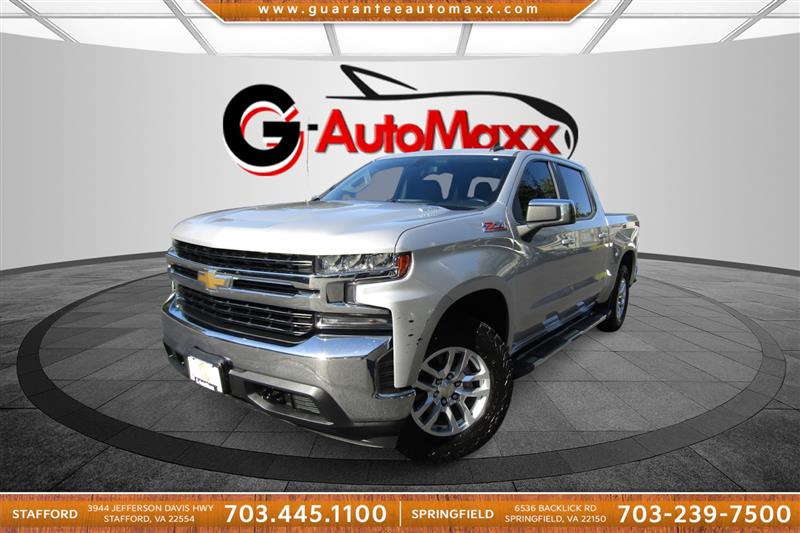 2020 CHEVROLET SILVERADO 1500 LT CREW CAB 4WD 