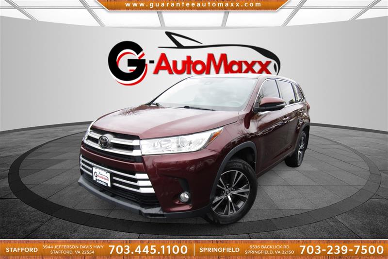 2018 TOYOTA HIGHLANDER LE Plus AWD