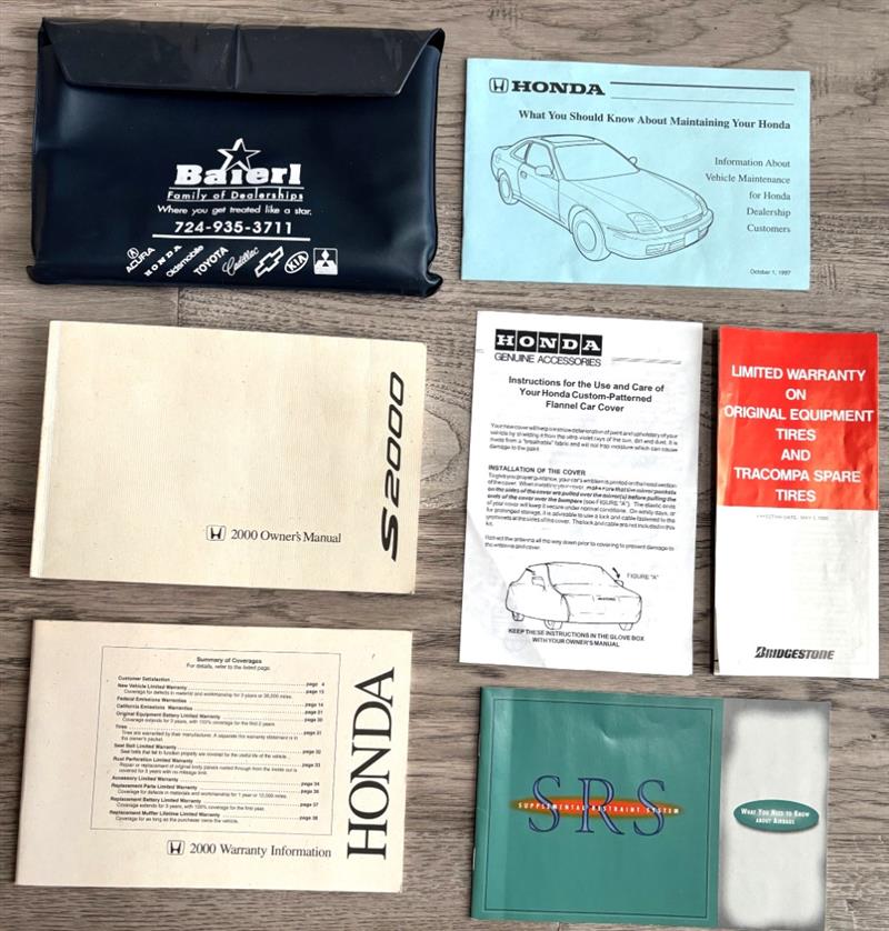 2000 HONDA S2000 