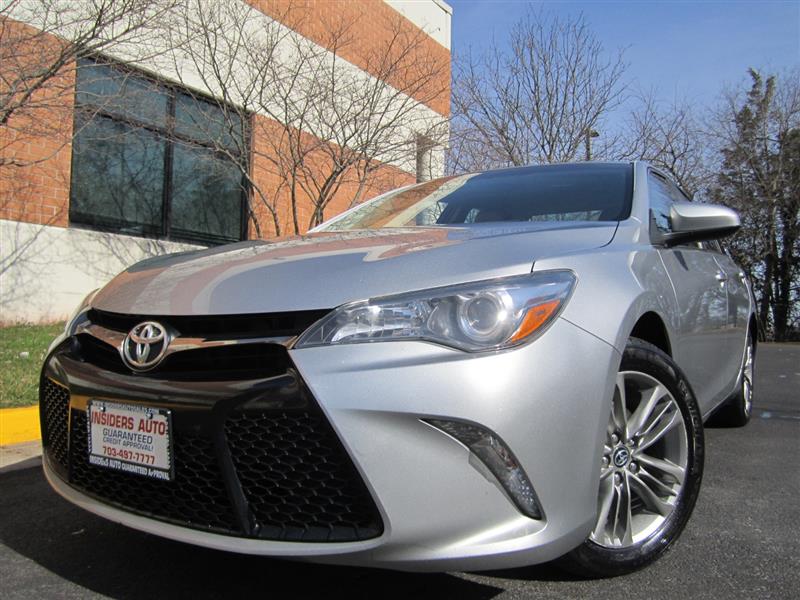 Toyota Camry Xle Se Le Xse Se W Special Edition Pkg Manassas Virginia Insiders Auto