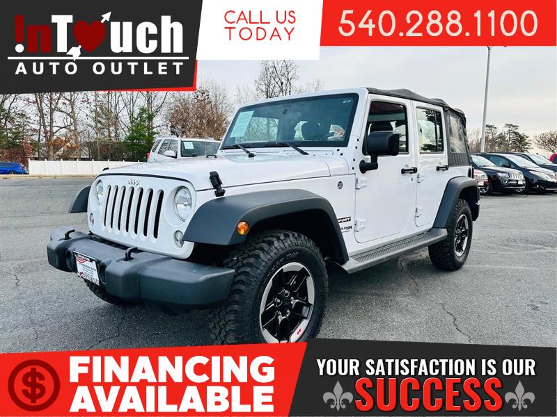 2018 JEEP WRANGLER JK UNLIMITED SPORT 4WD w/CONNECTIVITY GROUP
