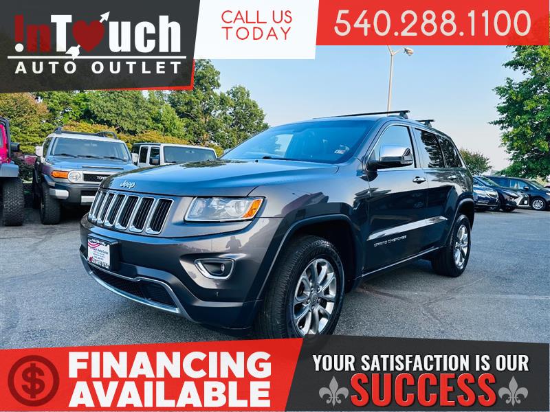 2015 JEEP GRAND CHEROKEE LIMITED 4WD w/NAVIGATION SYSTEM & SUNROOF