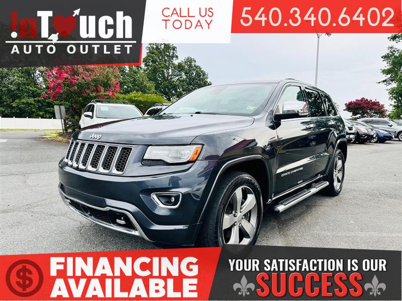 2014 JEEP GRAND CHEROKEE OVERLAND 4WD w/ADVANCED TECHNOLOGY PACKAGE