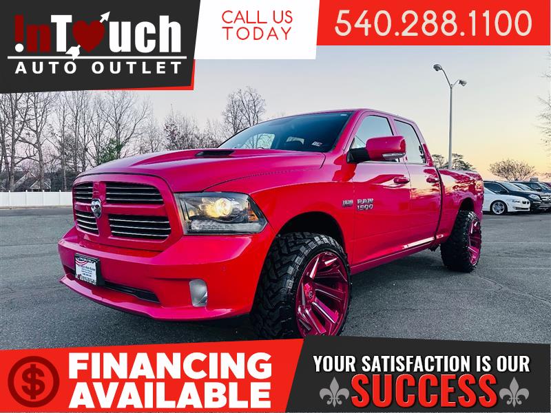 2014 RAM 1500 SPORT 4WD w/NAVIGATION SYSTEM LEATHER SEATS & SUNROOF