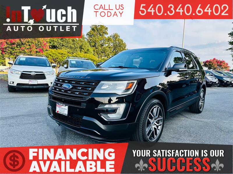 2016 FORD EXPLORER SPORT 4WD w/NAVIGATION SYSTEM & MOONROOF