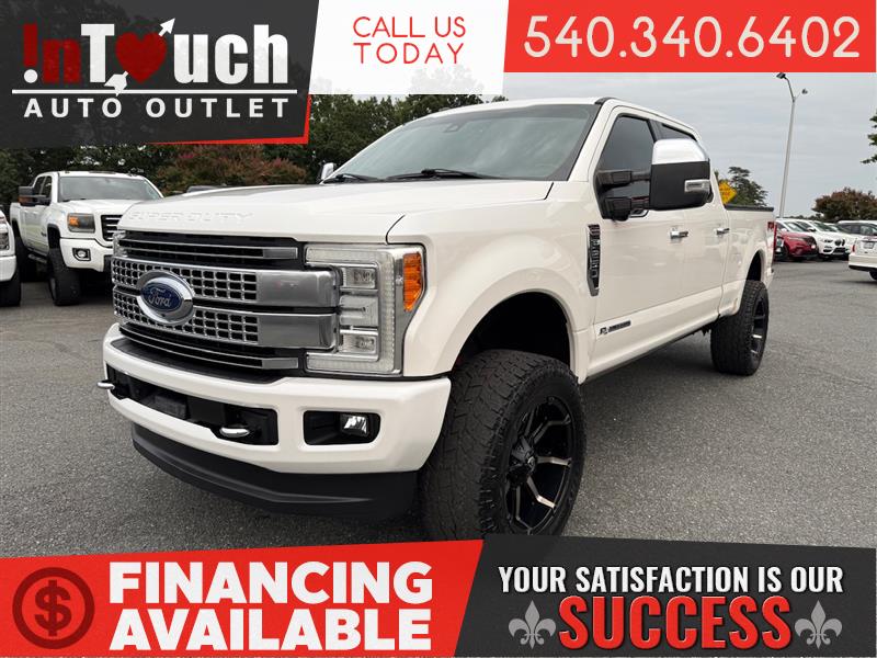 2017 FORD F250 SRW PLATINUM CREW CAB 4WD